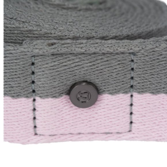 Lululemon No Limits Stretching Strap Grey/Pink - Picture 2 of 8